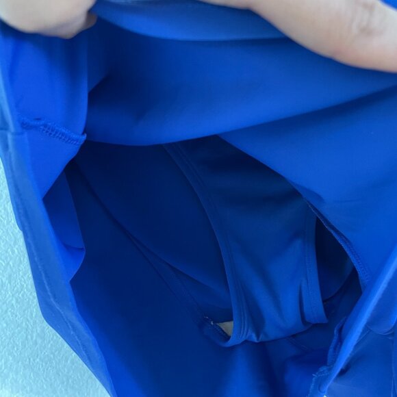 LL Bean Womens 12 UPF 50+ Lined Shorts Blue Athletic Active Outdoors - Picture 3 of 7